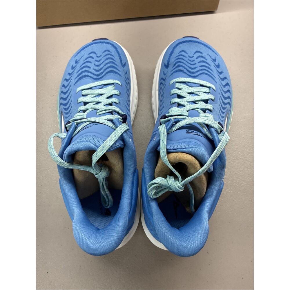 Altra Torin 7 Shoes Womens 7 W Blue White Road Running Max Cushioned Footshaped - Picture 5 of 7